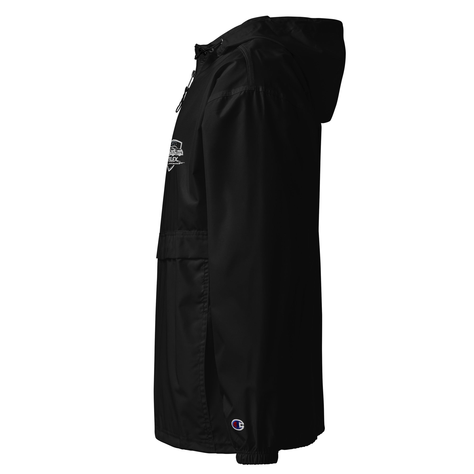The Stelex Performance Packable Jacket combines lightweight comfort, durability, and a clean automotive-inspired design