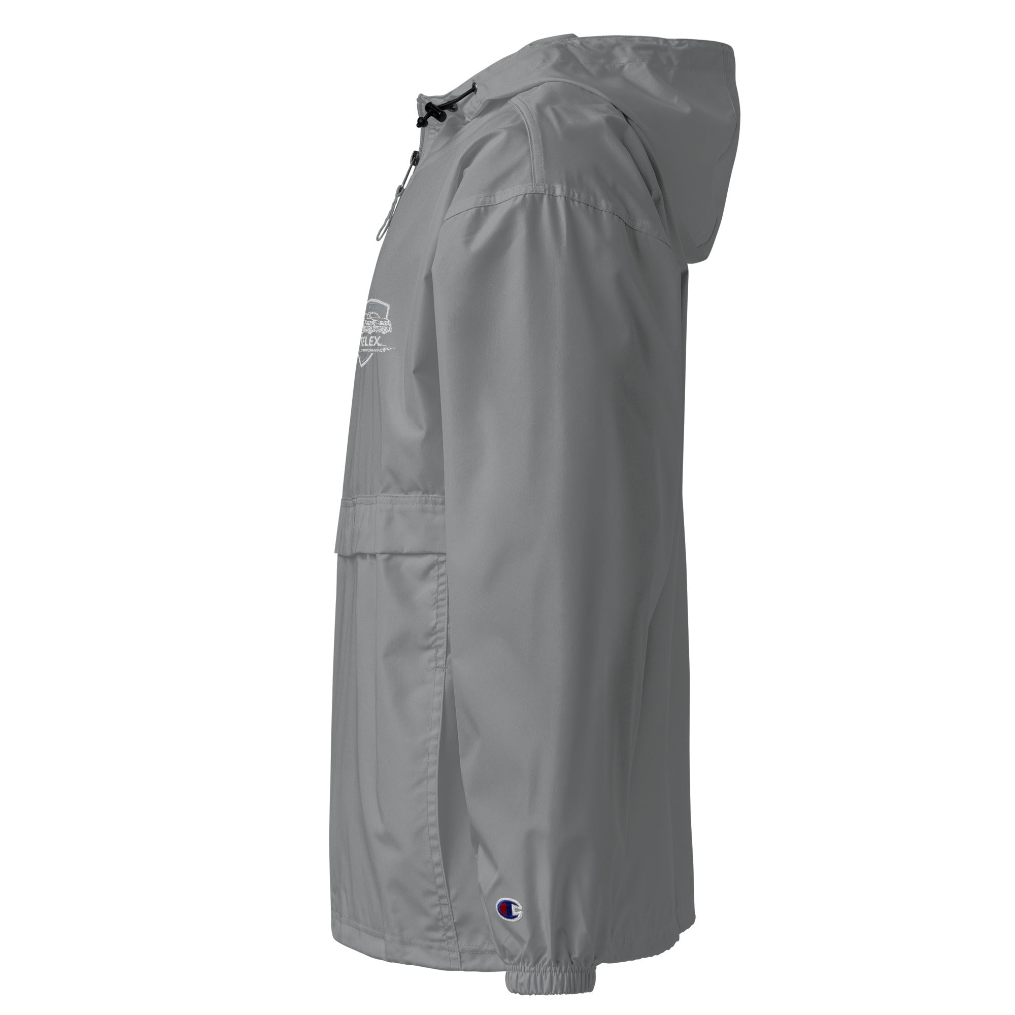 The Stelex Performance Packable Jacket combines lightweight comfort, durability, and a clean automotive-inspired design