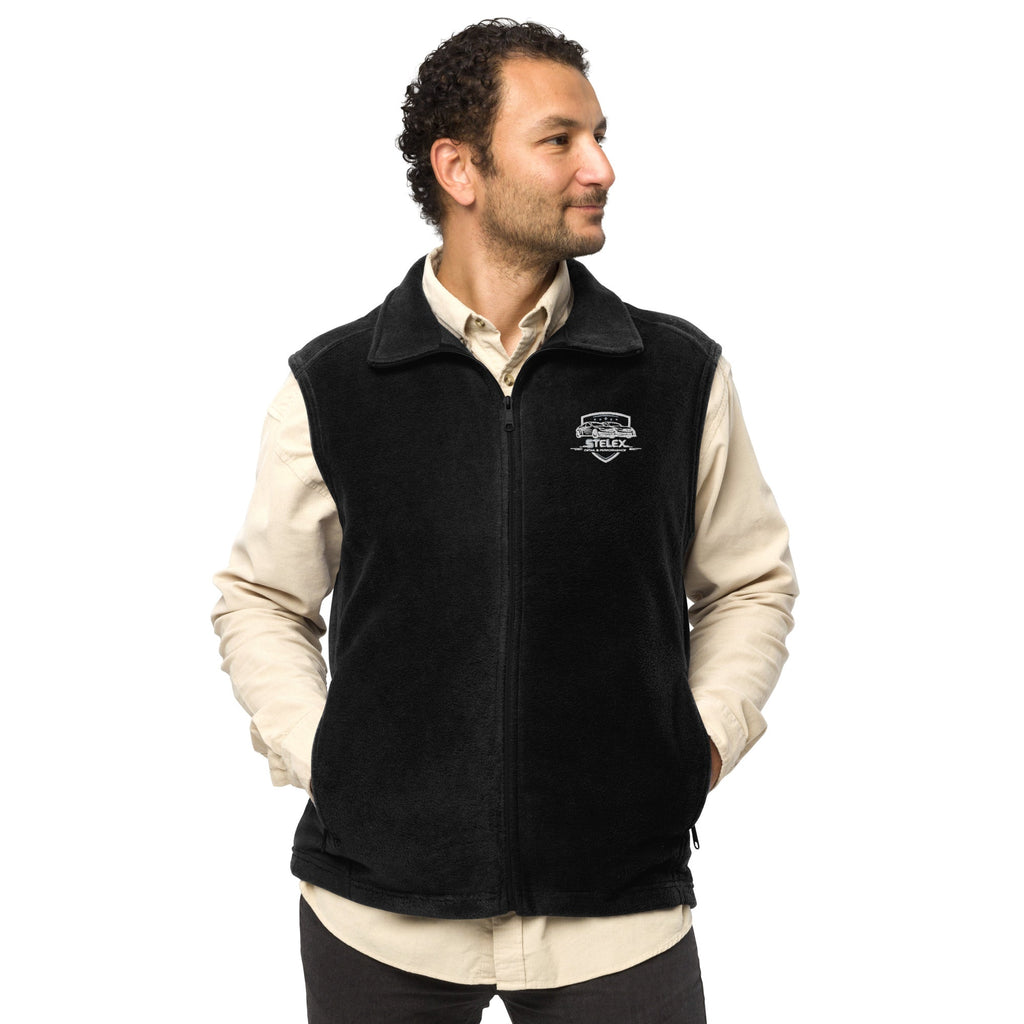 detail - https://stelexdp.com/ - Men’s Columbia fleece vest - Stelex Detailing & Performance - Stelex Detailing & Performance - EMBROIDERY